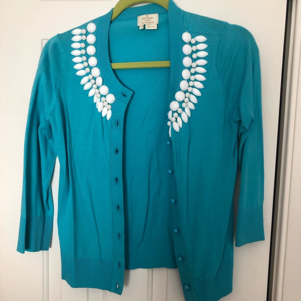 Teal Kate Spade Sweater